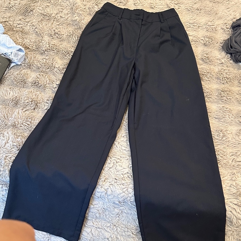 Adika Men's Black Dress Pants